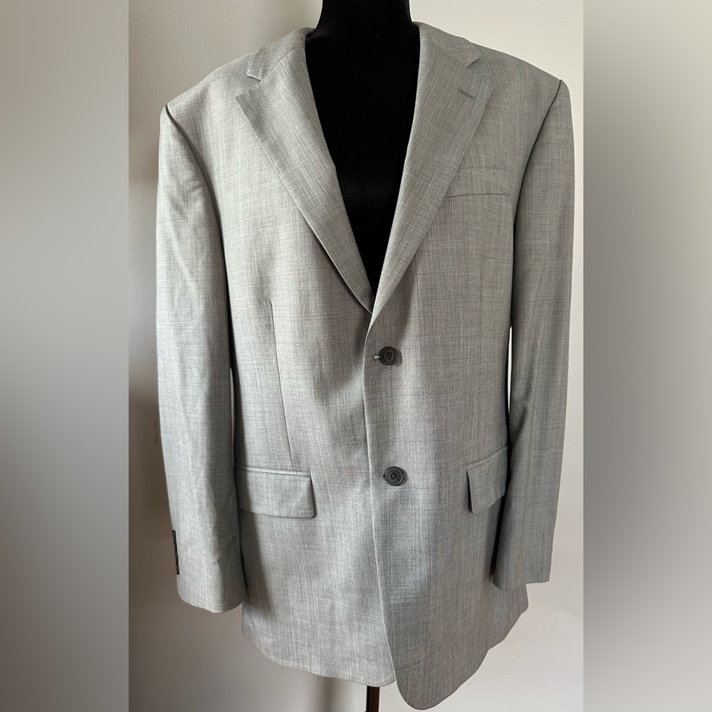 Oscar de la Renta -‎ Men's  Gray Blazer